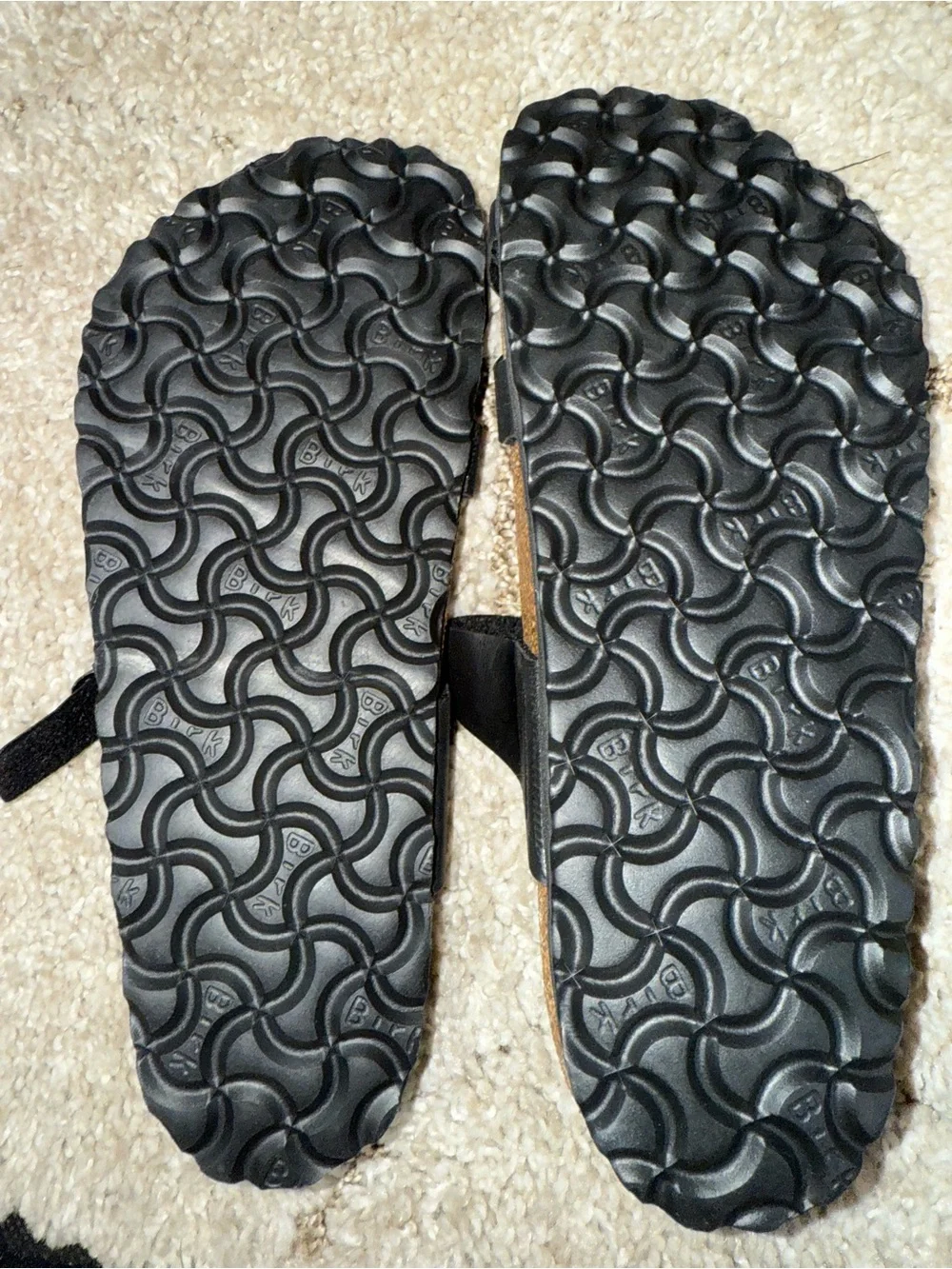 Birkenstock Black Strap Arizona-Style Sandals